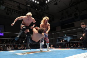 えぇ！？【新日本】挑戦者オカダ＆棚橋組、旗揚げ記念日にタッグ王座戴冠ならず！？